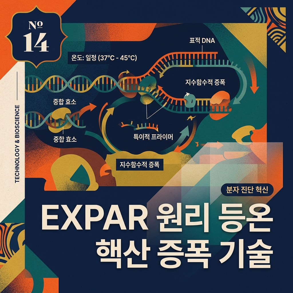 ai thumbnail poster EXPAR 원리 등온 핵산 증폭 기술 1788147807