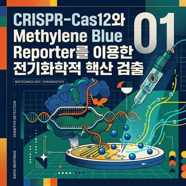 ai thumbnail poster CRISPR Cas12와 Methylene Blue Reporter를 이용한 전기화학적 핵산 검출 1789052113