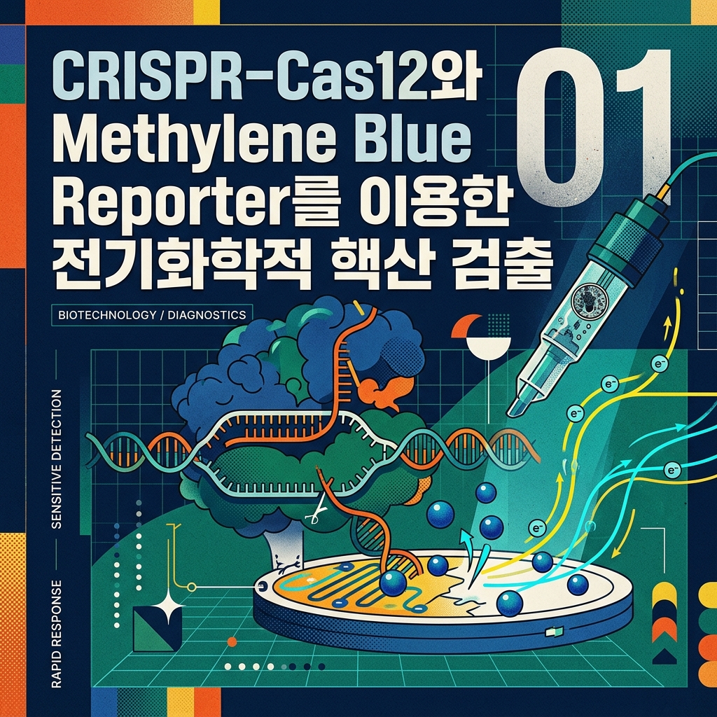 ai thumbnail poster CRISPR Cas12와 Methylene Blue Reporter를 이용한 전기화학적 핵산 검출 1789052113