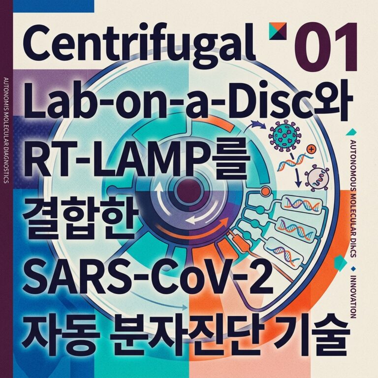 ai thumbnail poster Centrifugal Lab on a Disc와 RT LAMP를 결합한 SARS CoV 2 자동 분자진단 기술 1789720997