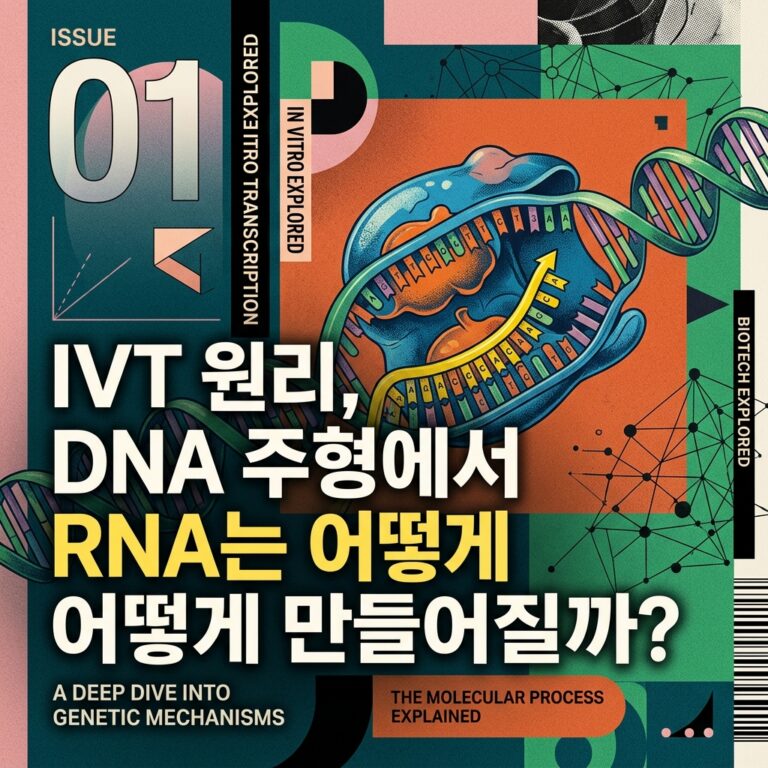 ai thumbnail poster IVT 원리 DNA 주형에서 RNA는 어떻게 만들어질까 1788438303