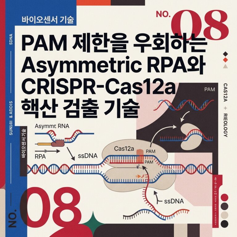 ai thumbnail poster PAM 제한을 우회하는 Asymmetric RPA와 CRISPR Cas12a 핵산 검출 기술 1789051826