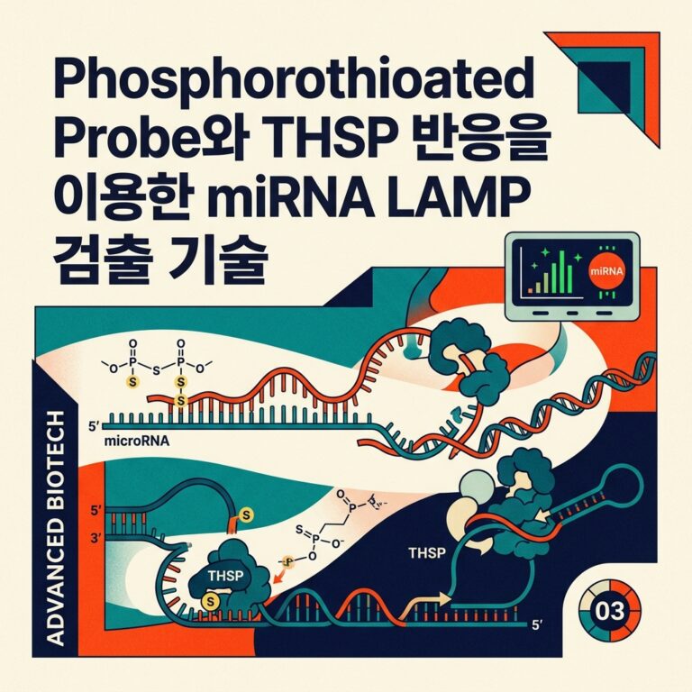 ai thumbnail poster Phosphorothioated Probe와 THSP 반응을 이용한 miRNA LAMP 검출 기술 1789487902