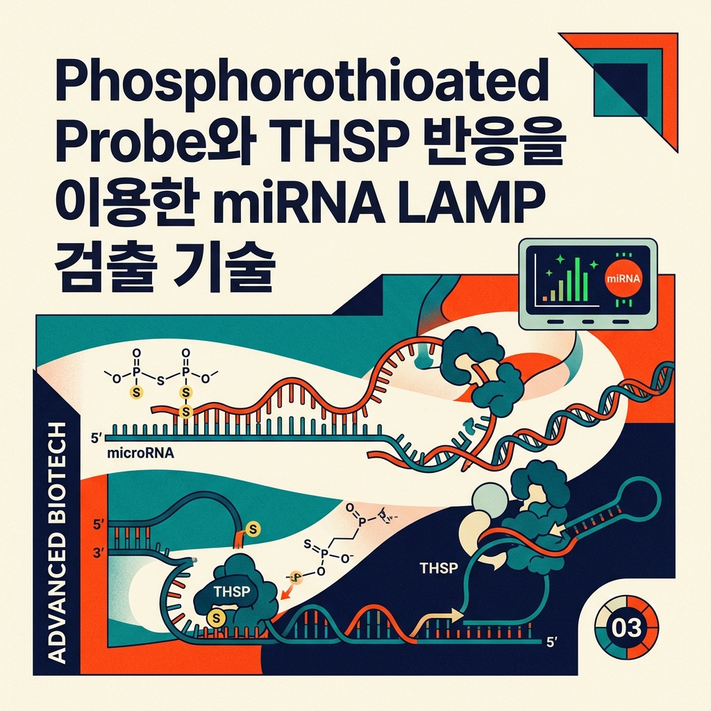 ai thumbnail poster Phosphorothioated Probe와 THSP 반응을 이용한 miRNA LAMP 검출 기술 1789487902