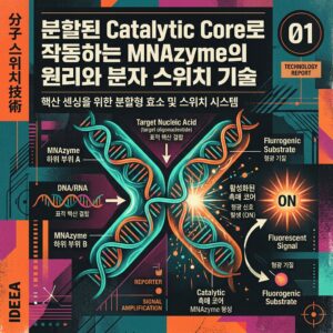 ai thumbnail poster 분할된 Catalytic Core로 작동하는 MNAzyme의 원리와 분자 스위치 기술 1789488524