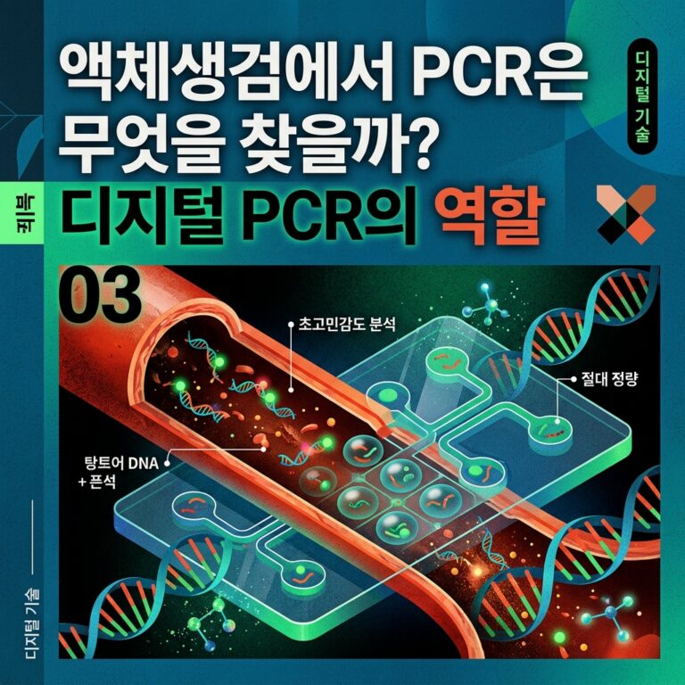 ai thumbnail poster 액체생검에서 PCR은 무엇을 찾을까 디지털 PCR의 역할 1788437761